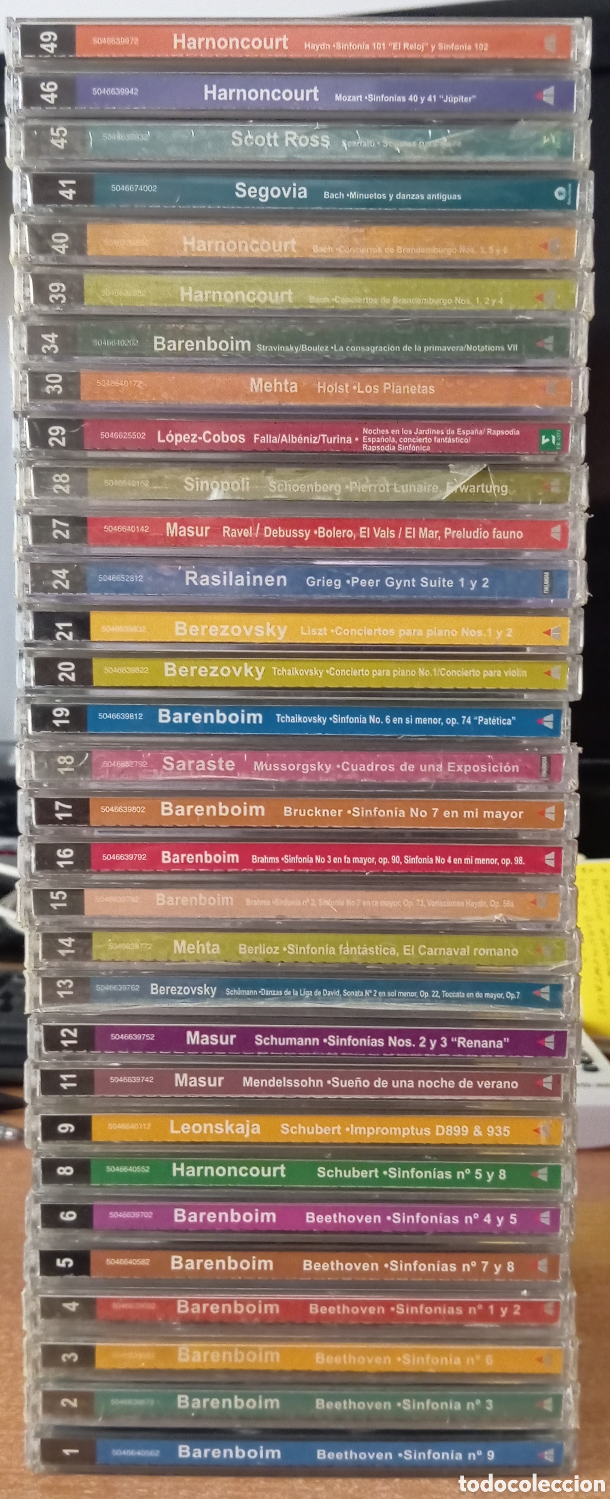 CDs de m&uacute;sica: LOTE CD CLASICA COLECCION MEJOR MUSICA DEL MUNDO