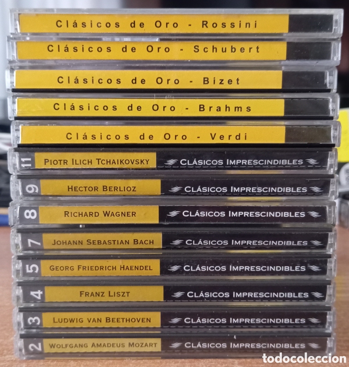 CDs de m&uacute;sica: LOTE CD CLASICOS DE ORO Y CLASICOS IMPRESCINDIBLES
