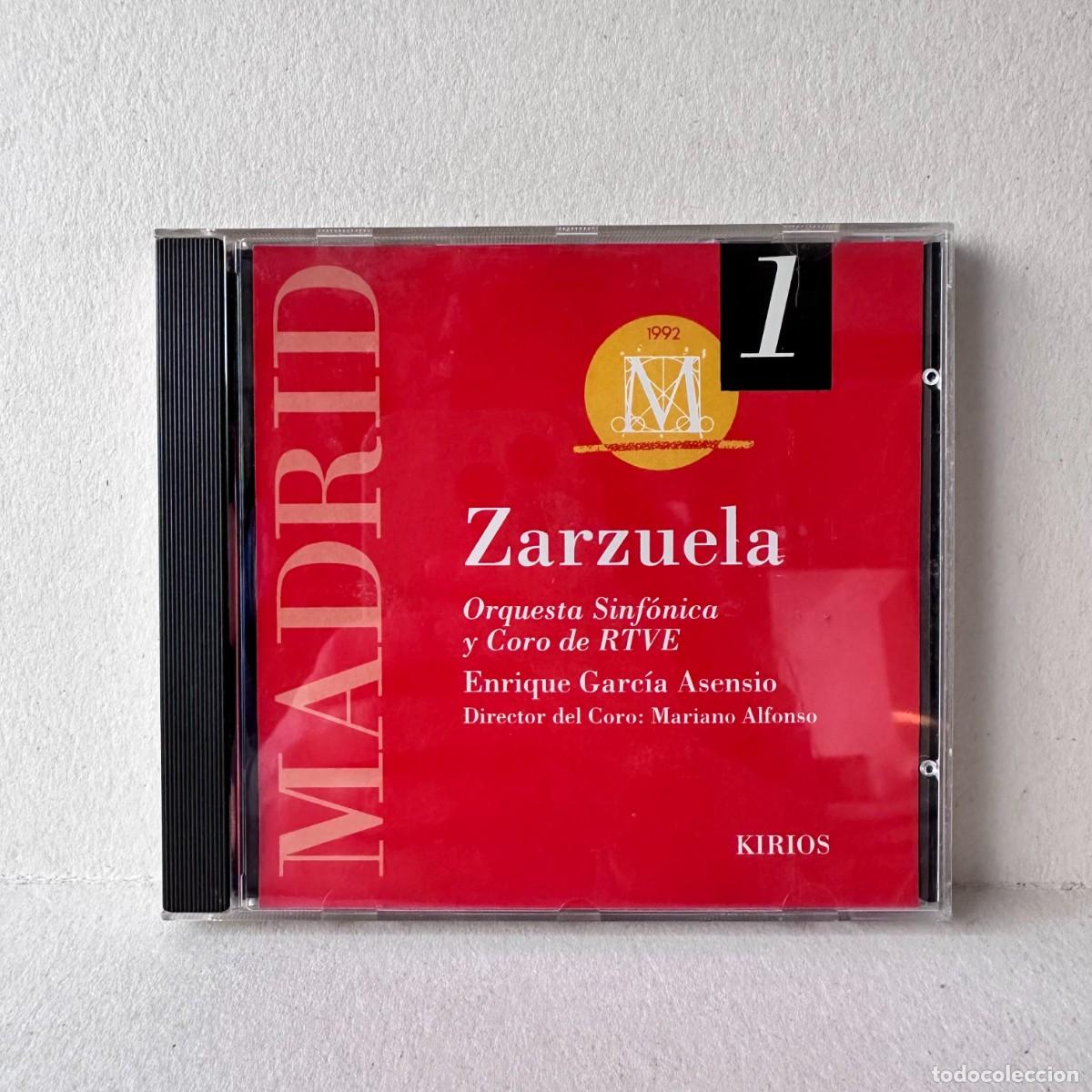 CD de M&uacute;sica: Bret&oacute;n, Chap&iacute;, Soroz&aacute;bal - Enrique Garcia Asensio - Verbena De La Paloma, La Revoltosa (CD)