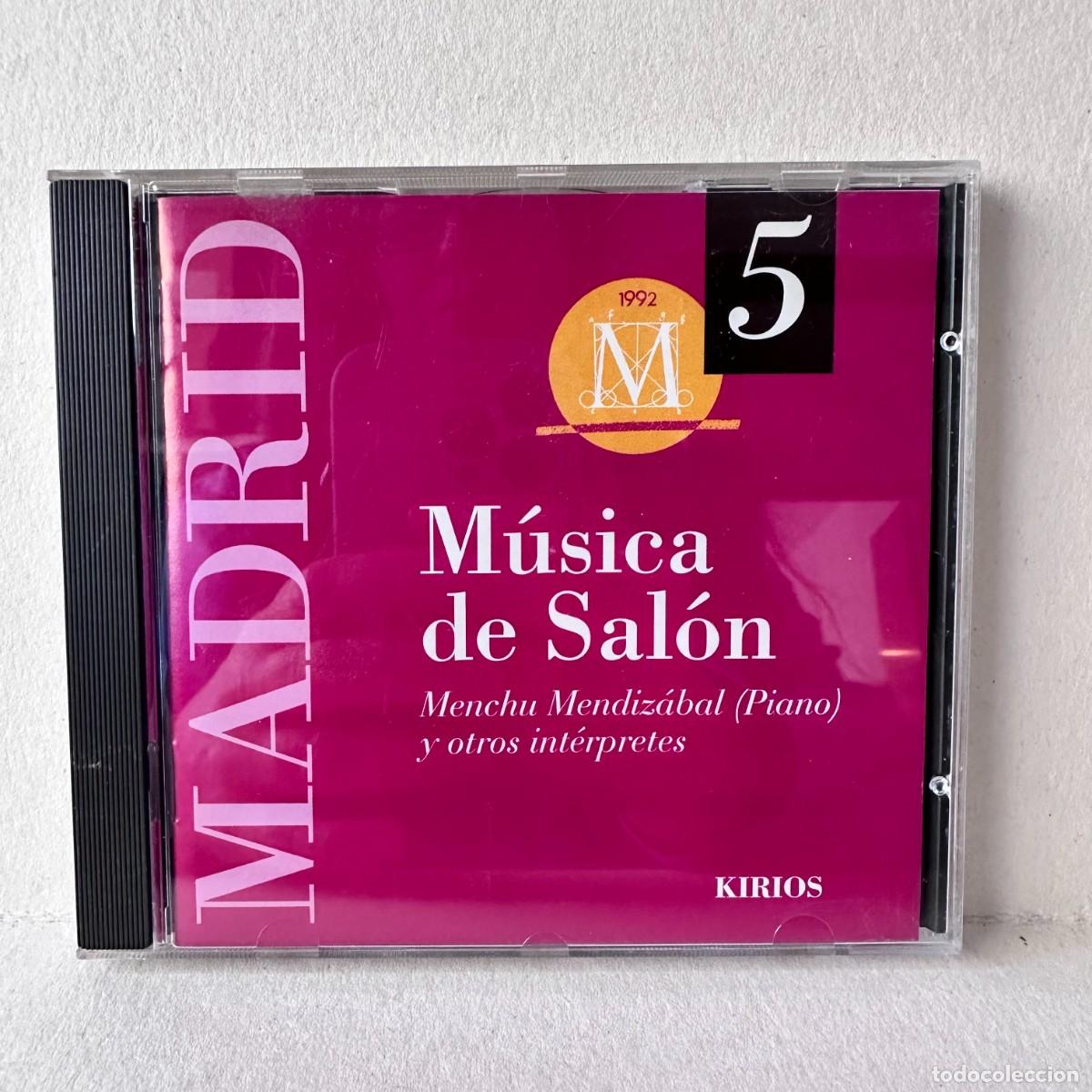 CD de M&uacute;sica: Falla, Chap&iacute;, Monasterio - Menchu Mendiz&aacute;bal - Melod&iacute;a, Romanza, Adi&oacute;s A La Alhambra (CD)