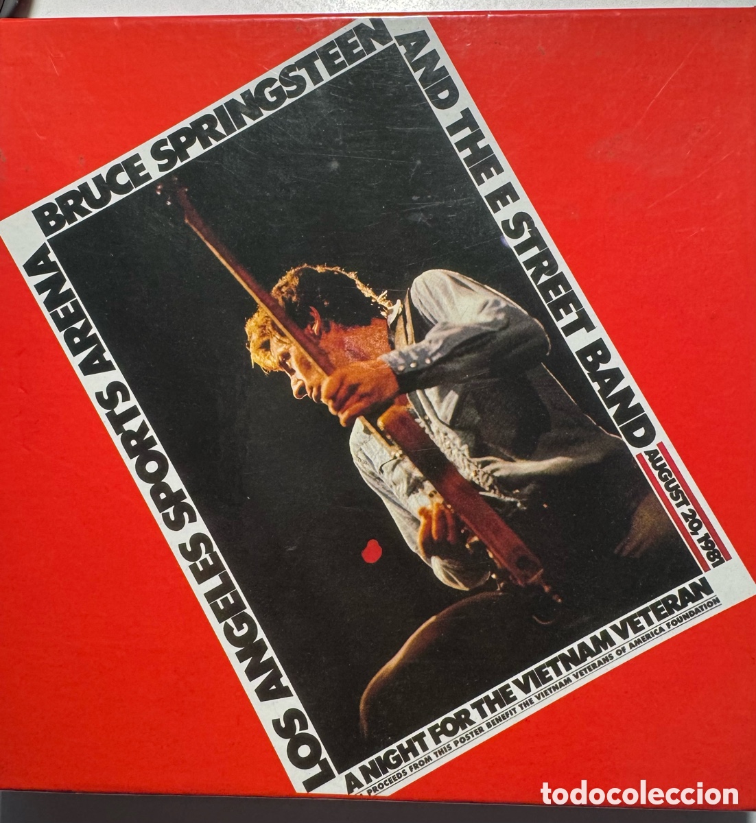 CD de M&uacute;sica: Bruce Springsteen Los &Aacute;ngeles 1981. A night for the Vietnam Veterans.