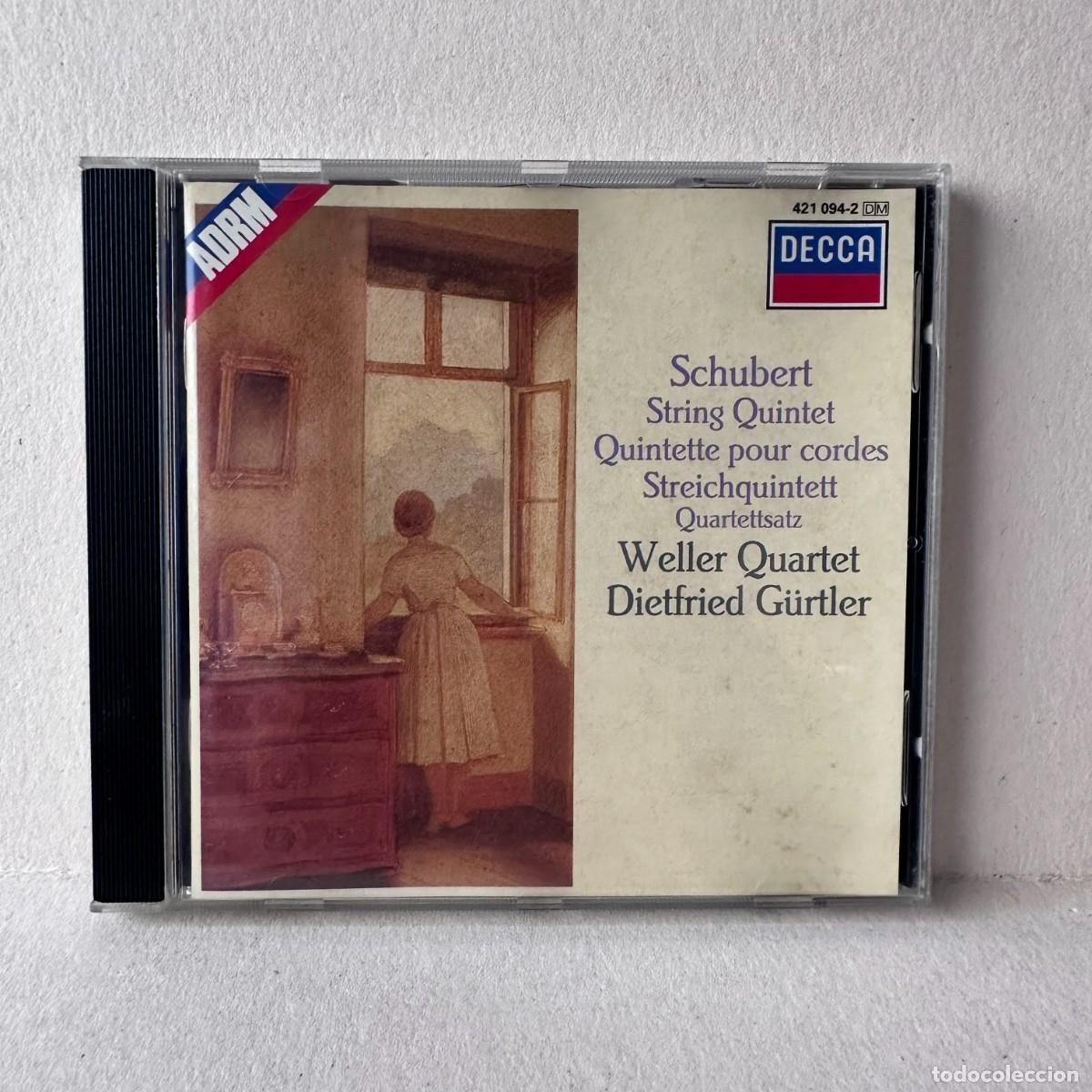 CDs de m&uacute;sica: Schubert - Dietfried G&uuml;rtler - String Quintet (CD)