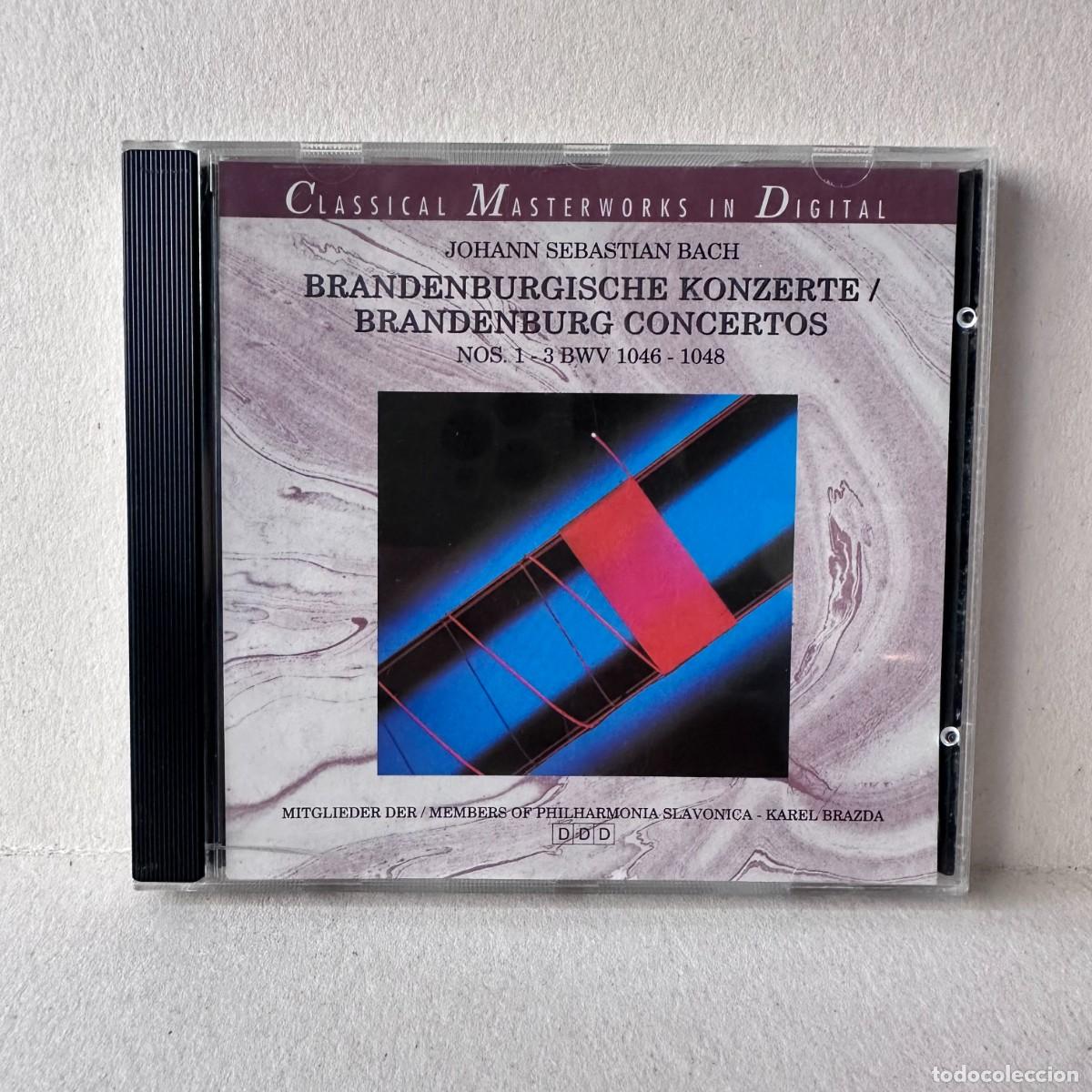 Musik-CDs: Bach - Karel Brazda - Brandenburg Concertos Nos. 1 - 3 (CD)