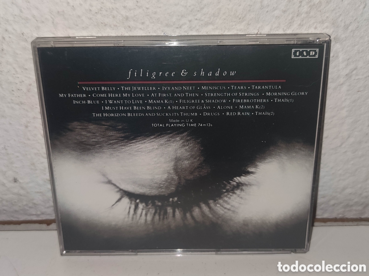 CDs de m&uacute;sica: Cd - This Mortal Coil &ndash; Filigree & Shadow - Electronic Estilo: Abstract, Modern Classical, Ambient - Foto 2