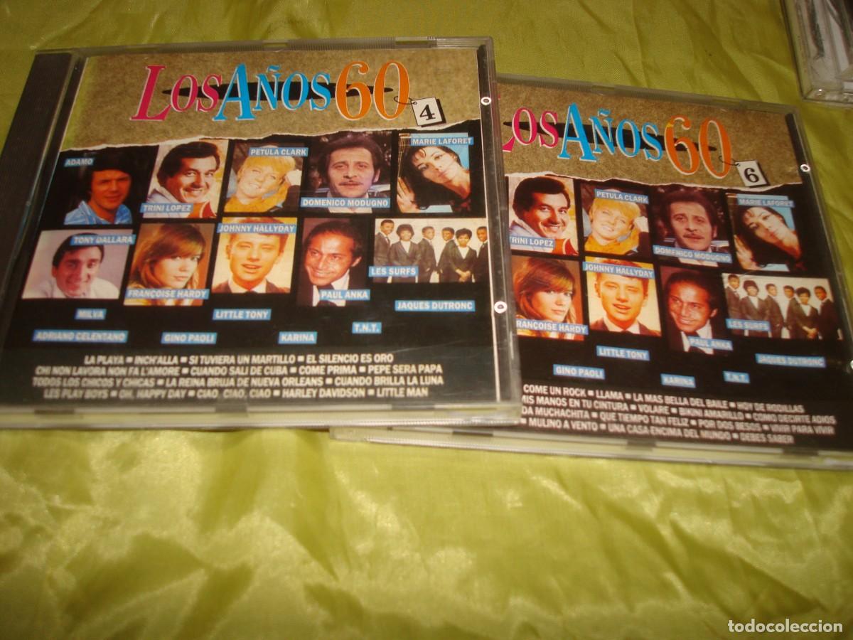 CD de M&uacute;sica: LOS A&Ntilde;OS 60. VOL. 4 Y 6. ADAMO, KARINA, MILVA, ....CD