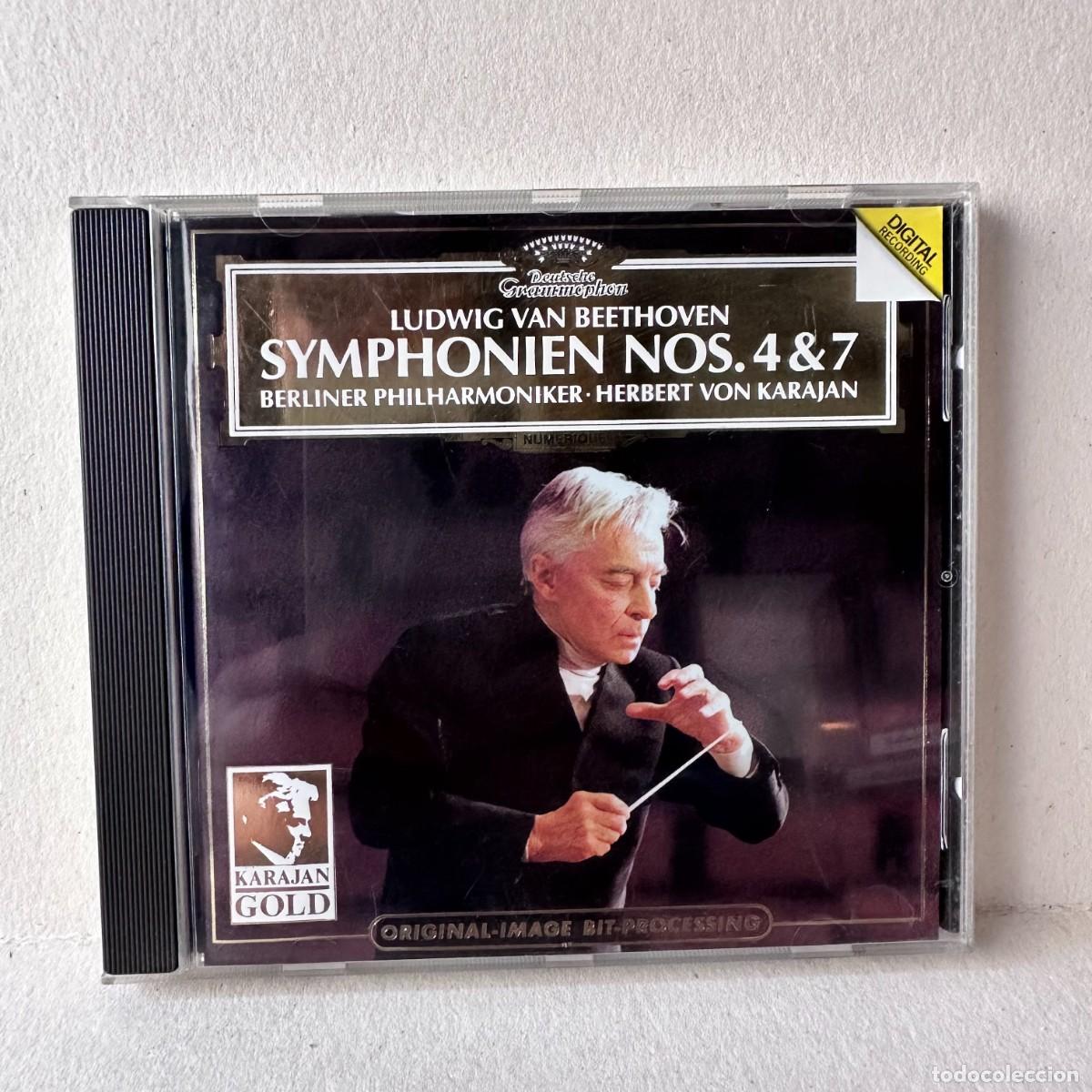 CDs de Musique: Beethoven - Herbert von Karajan - Symphonies Nos. 4 & 7 (CD)