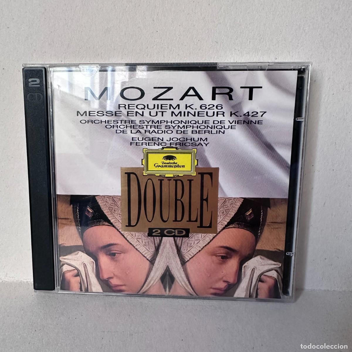 Music CDs: Mozart - Eugen Jochum, Ferenc Fricsay - Requiem, Messe En Ut Mineur (2xCD)