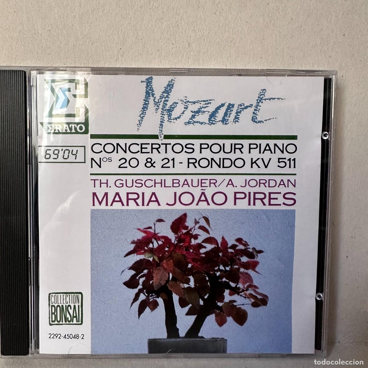 Music CDs: Mozart - Armin Jordan, Maria Jo&atilde;o Pires - Concertos Pour Piano, N&deg;20 & N&deg;21 (CD)