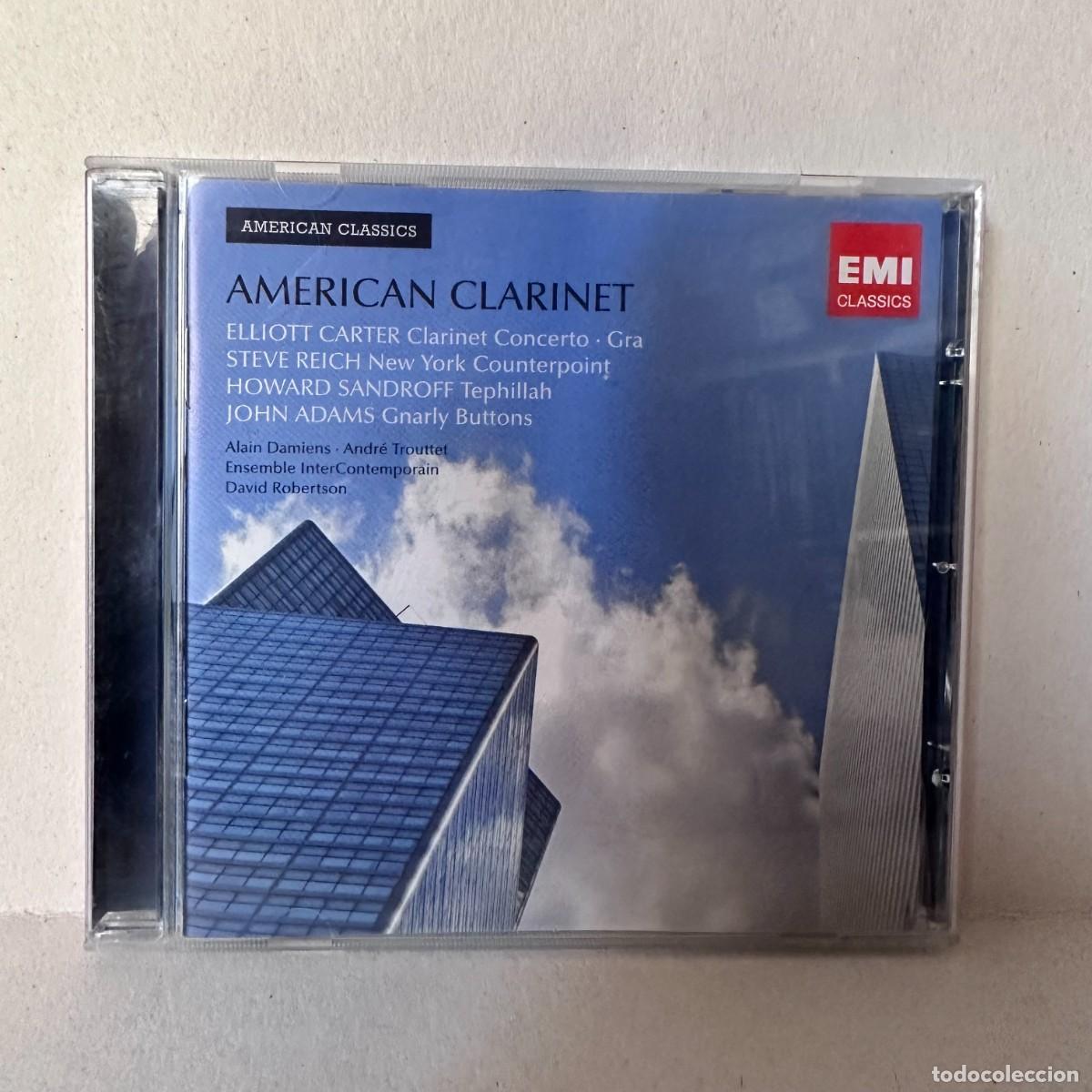 CD di Musica: Carter, Reich, Adams - David Robertson - Clarinet Concerto, New York Counterpoint (CD)