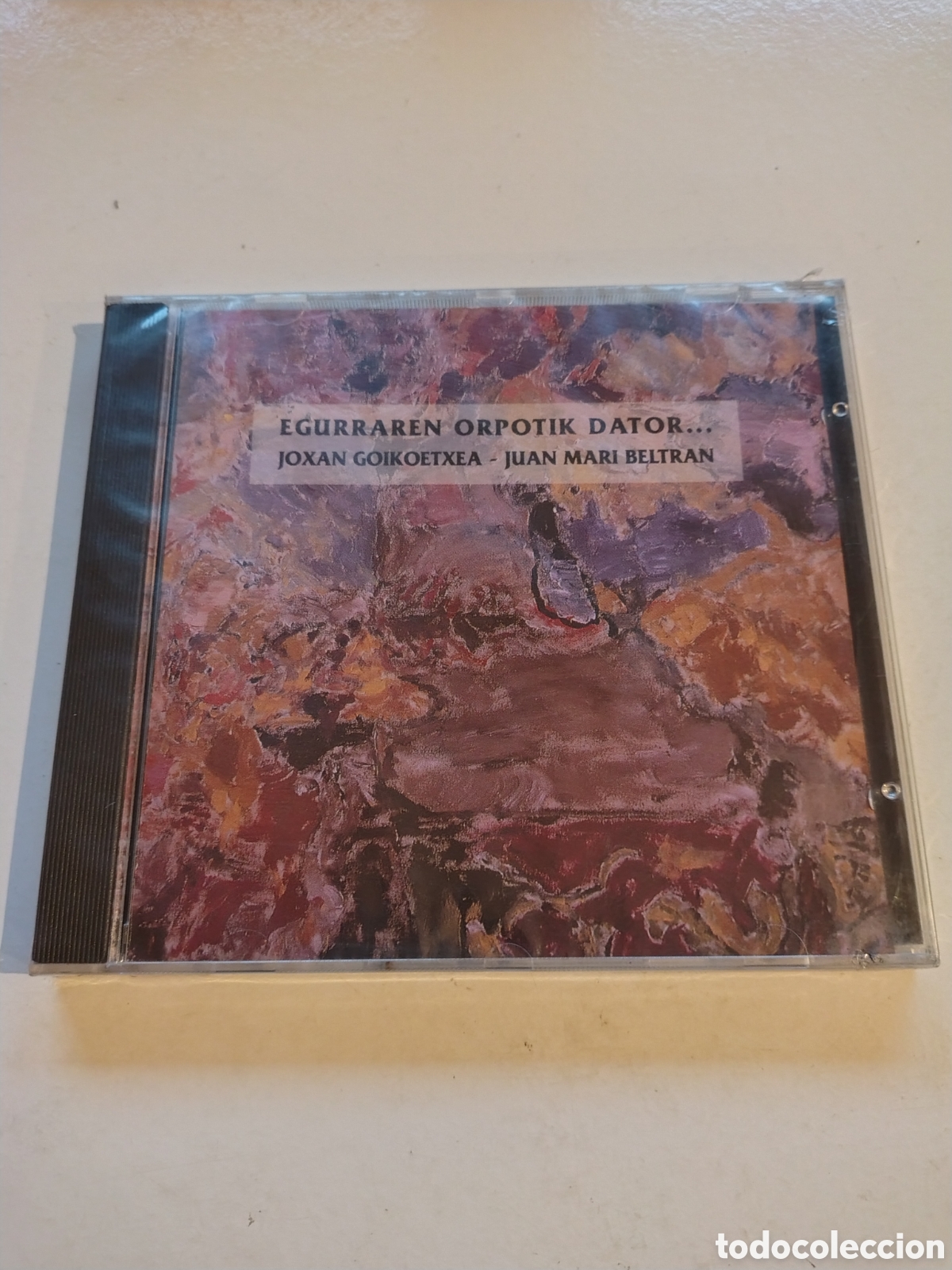 CDs de Musique: JOXAN GOIKOETXEA JUAN MARI BELTRAN Egurraren Orpotik Dator ( 1993 NO CD REKORDS PRECINTADO EUSKADI