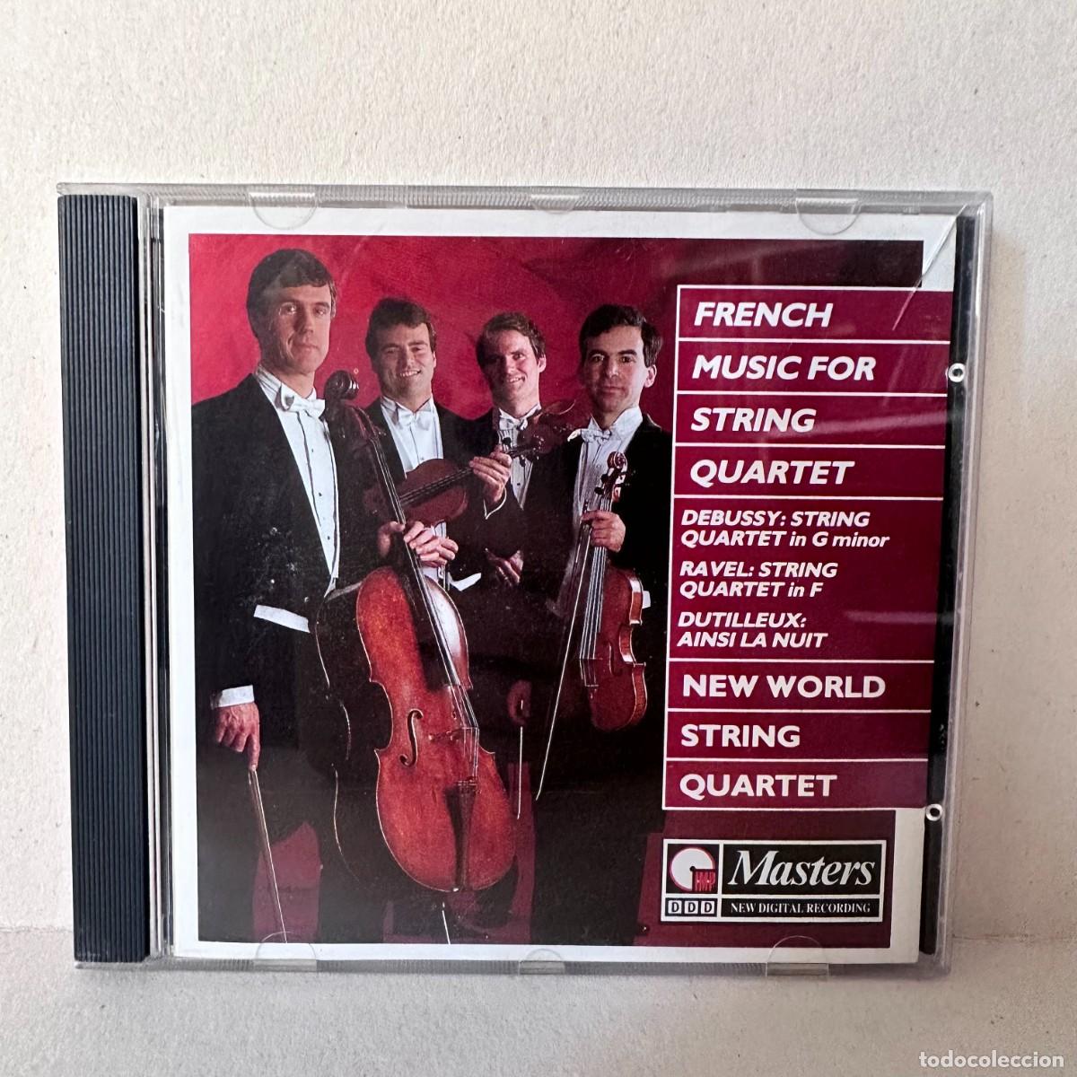 Music CDs: Debussy, Ravel, Dutilleux - New World String Quartet - String Quartets, Ainsi La Nuit (CD)