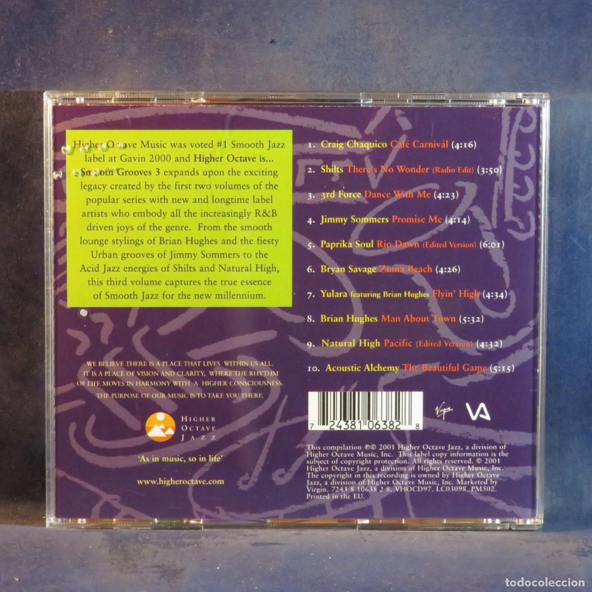 CDs de m&uacute;sica: VARIOS &ndash; SMOOTH GROOVES 3 - CD - Foto 2