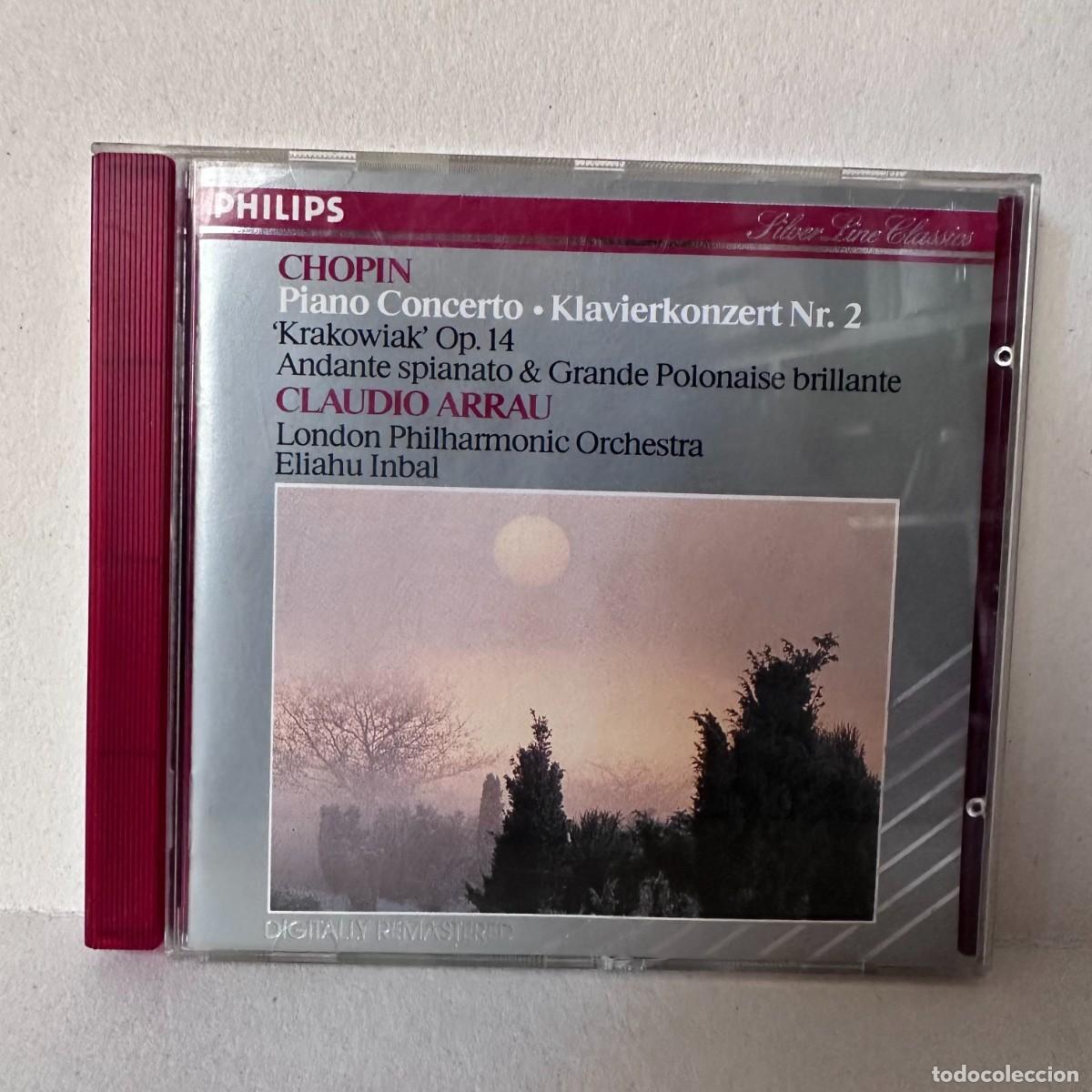 CD de M&uacute;sica: Chopin - Claudio Arrau - Piano Concerto No. 2, Concert Rondo &rdquo;Krakowiak&rdquo; (CD)