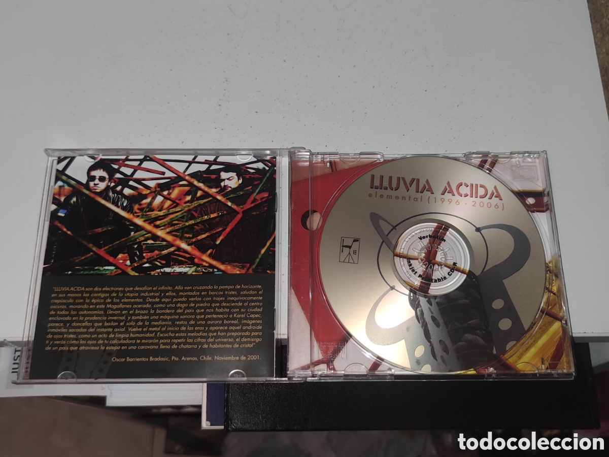 CDs de m&uacute;sica: Cd-R - Lluvia acida - Elemental 1996-2006 - Electronic - Foto 6