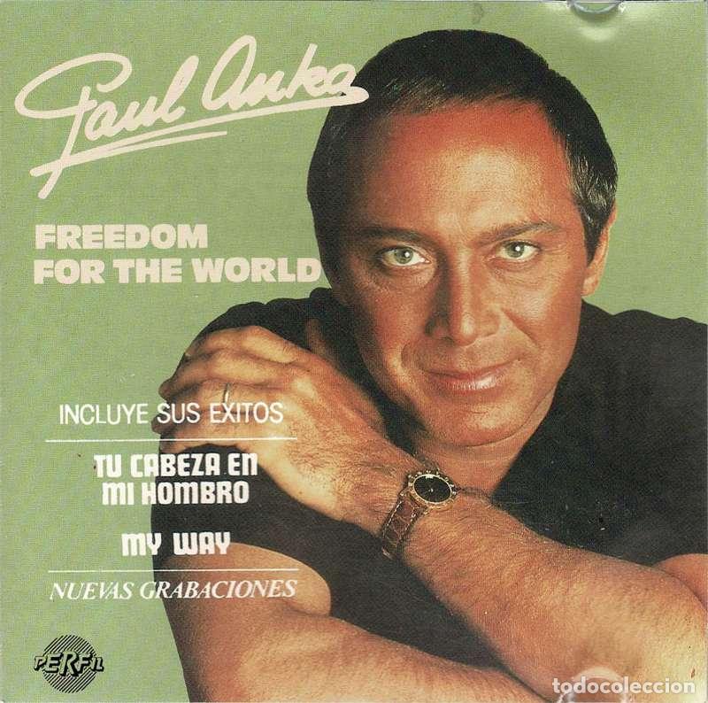 Music CDs: Paul Anka - Freedom for the World. CD