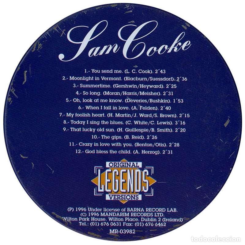 CDs de m&uacute;sica: Original Legends Versions. CD - Sam Cooke - Foto 2