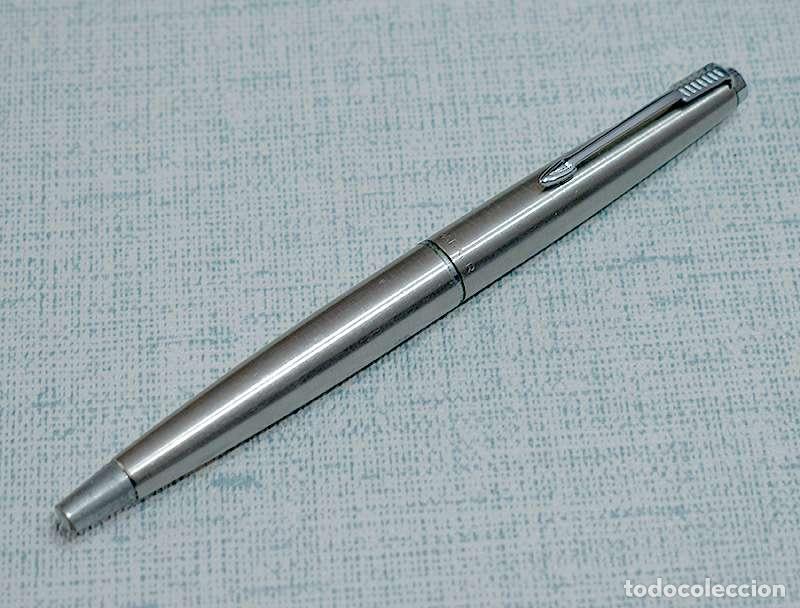 Musik-CDs: Pluma estilogr&aacute;fica de acero inoxidable Parker 45 Flighter CT (Chrome Trim)