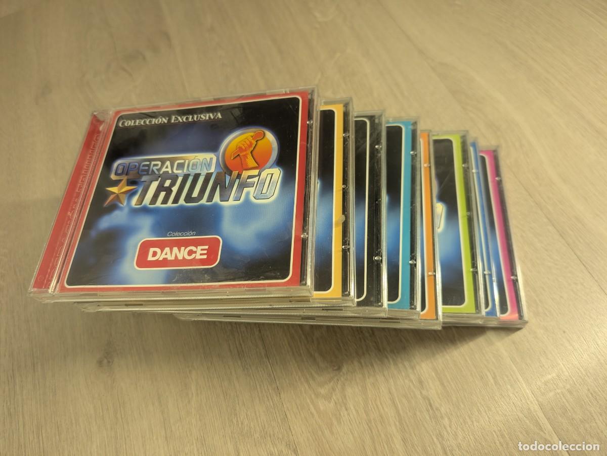 CDs de m&uacute;sica: OPERACION TRIUNFO - COLECCION DE 8 CD&acute;S - EN UNA COLECCION EXCLUSIVA CON TODOS LOS RITMOS ..2002