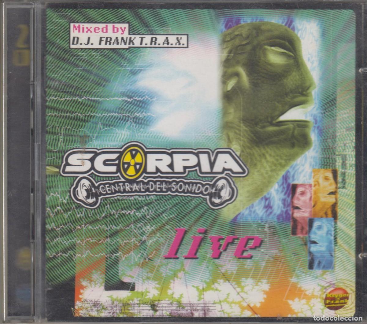CD de M&uacute;sica: Scorpia Central del Sonido doble cd Live 1996 Bit Music
