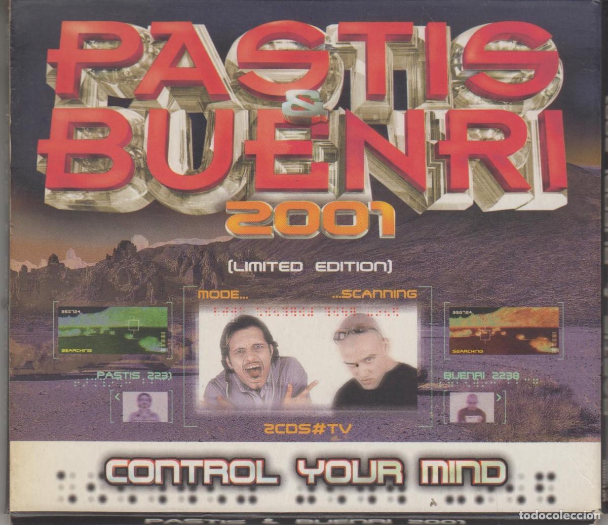 CDs de m&uacute;sica: Pastis & Buenri doble cd 2001 Control Your Mind