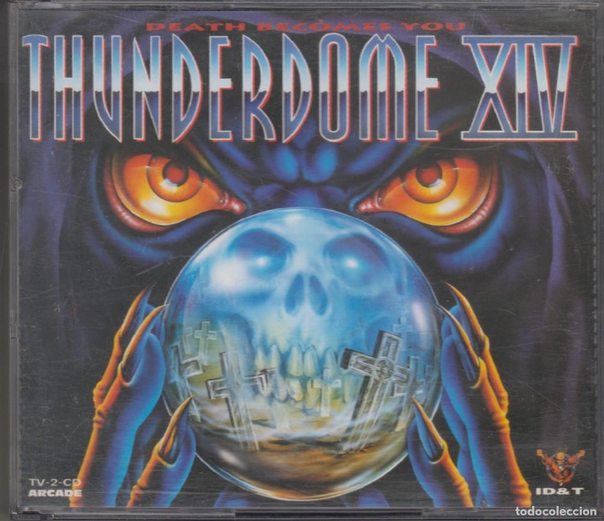 CDs de m&uacute;sica: Thunderdome XIV doble cd Death Becomes You 1996 Spain