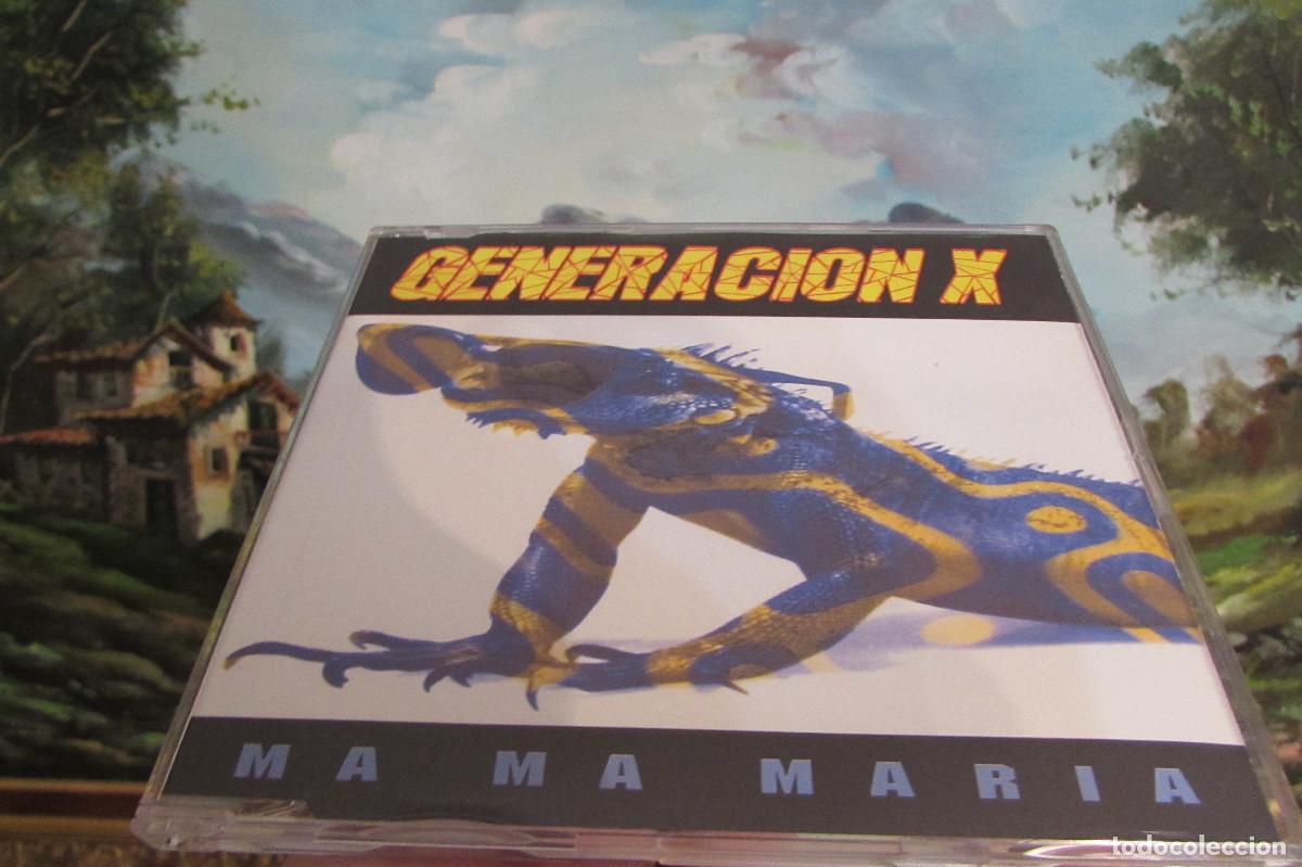 Music CDs: GENERACION X - MA MA MARIA 3 TEMAS