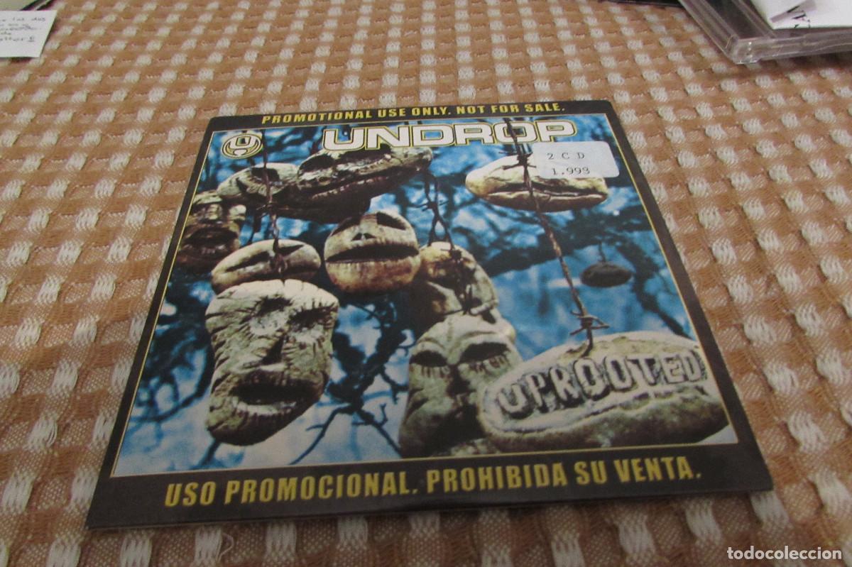 CDs de m&uacute;sica: UNDROP - UPROOTED CD PROMO