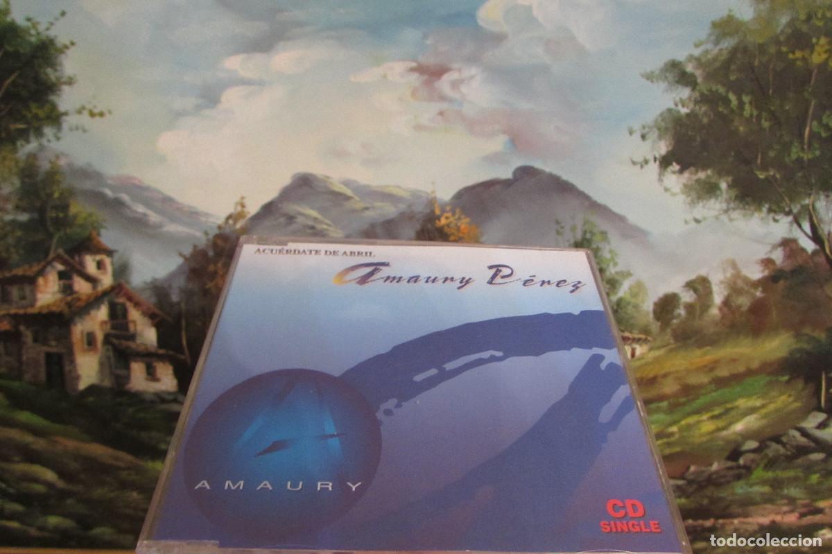 CD de M&uacute;sica: Amaury Perez - Acuerdate de abril. Cd single