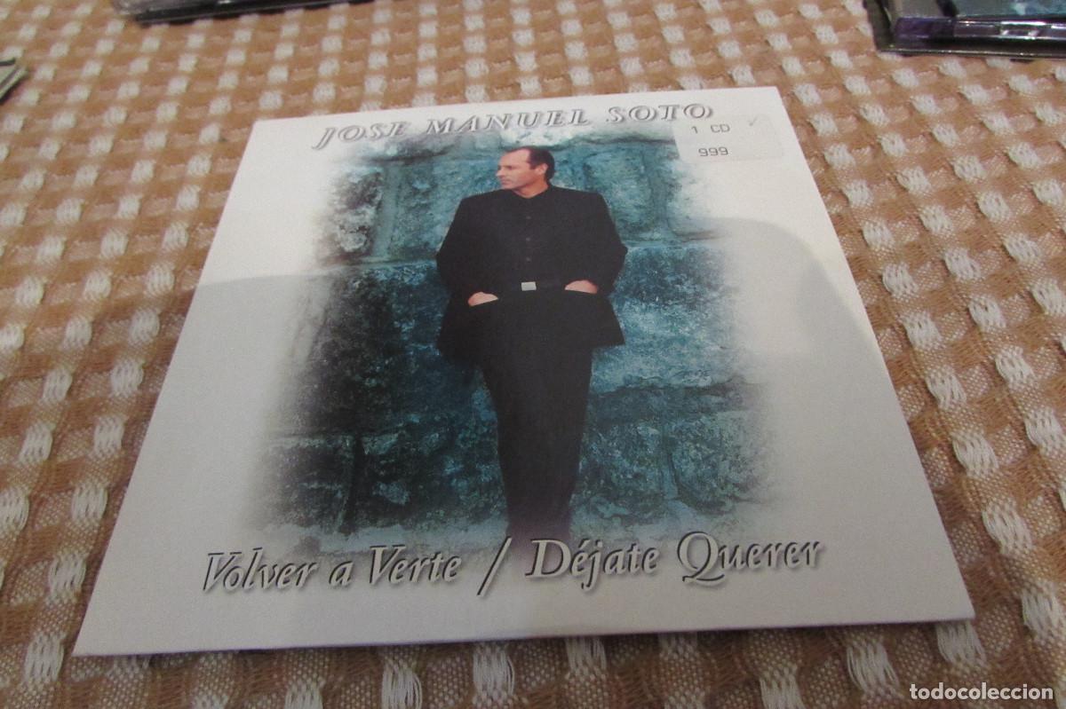 Music CDs: CD SINGLE JOSE MANUEL SOTO VOLVER A VERTE