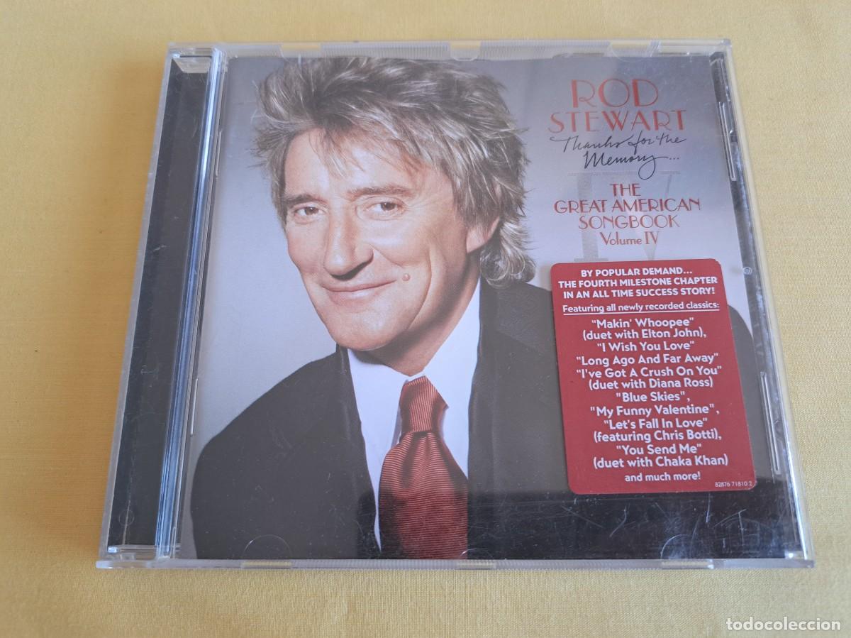 CDs de m&uacute;sica: ROD STEWART - THANKS FOR THE MEMORY... THE GREAT AMERICAN SONGBOOK VOLUME IV - EUROPE 2005