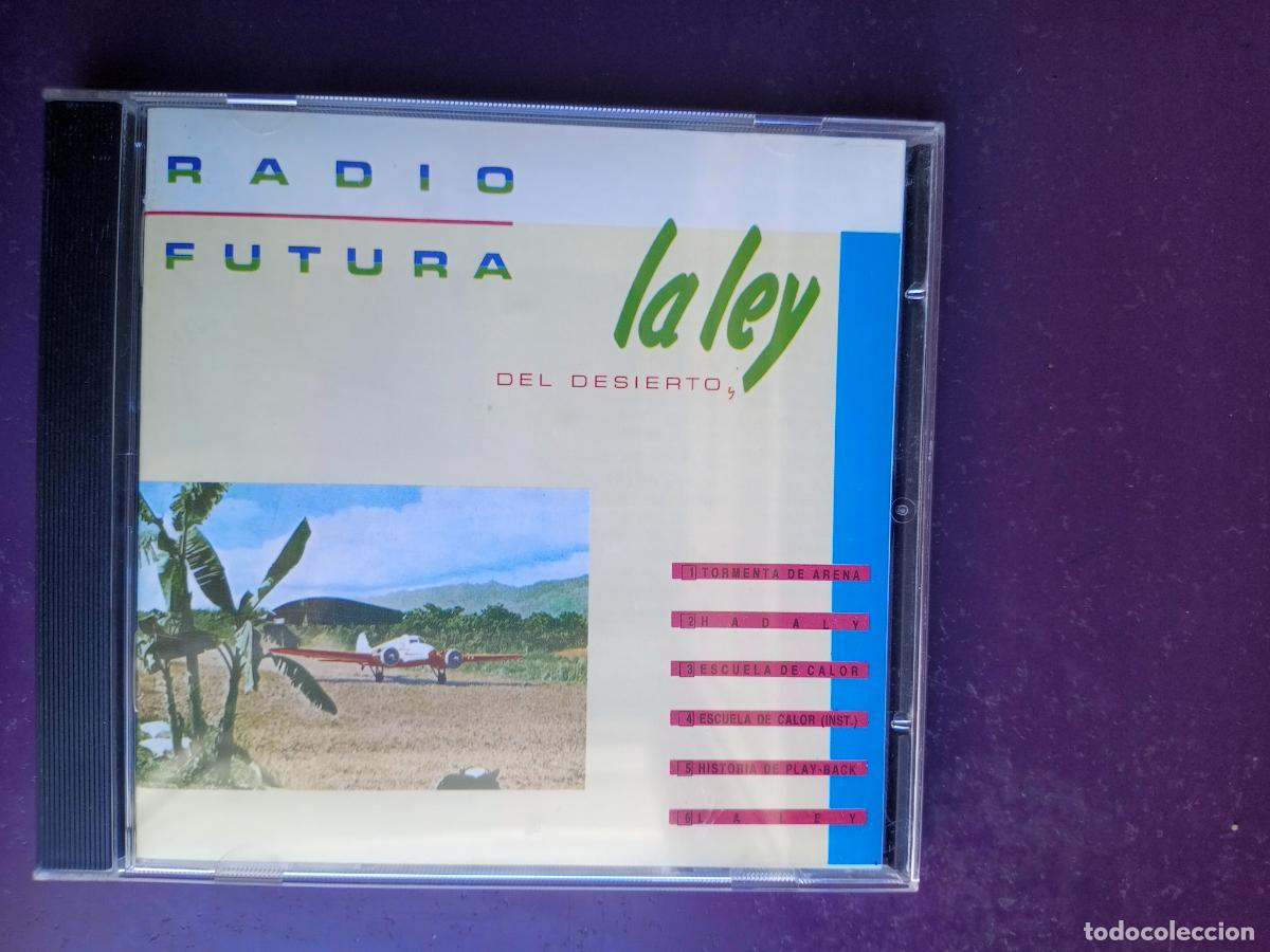 CDs de m&uacute;sica: Radio Futura &ndash; La Ley Del Desierto/ La Ley Del Mar - CD ariola 1986 - SIN APENAS USO,