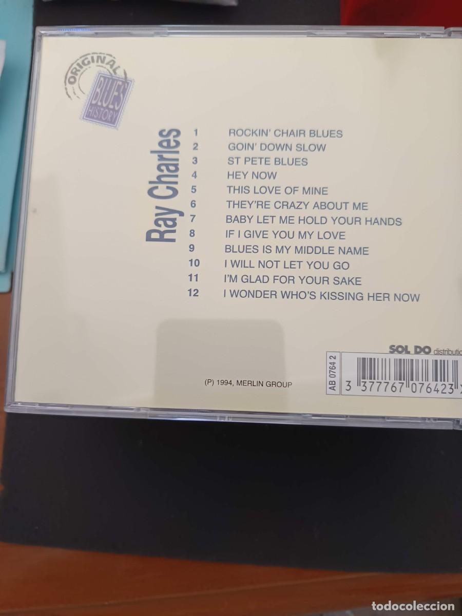 CDs de m&uacute;sica: RAY CHARLES.ORIGINAL. BLUES HISTORY - Foto 2