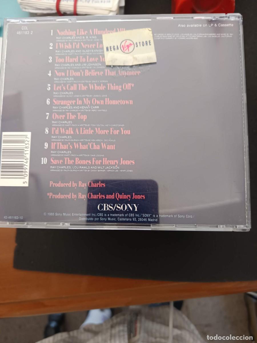 CDs de m&uacute;sica: RAY CHARLES. JUST BETWEEN US - Foto 2