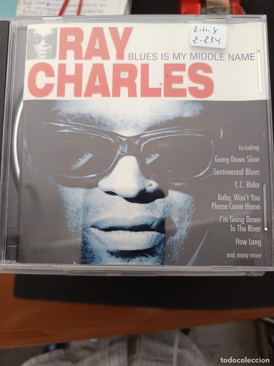 CD de M&uacute;sica: RAY CHARLES. BLUES IS MY MIDDLE NAME