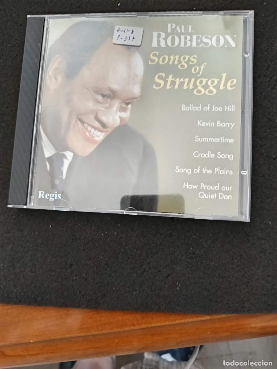Music CDs: PAUL ROBESON: SONGS OF STRUGGLE