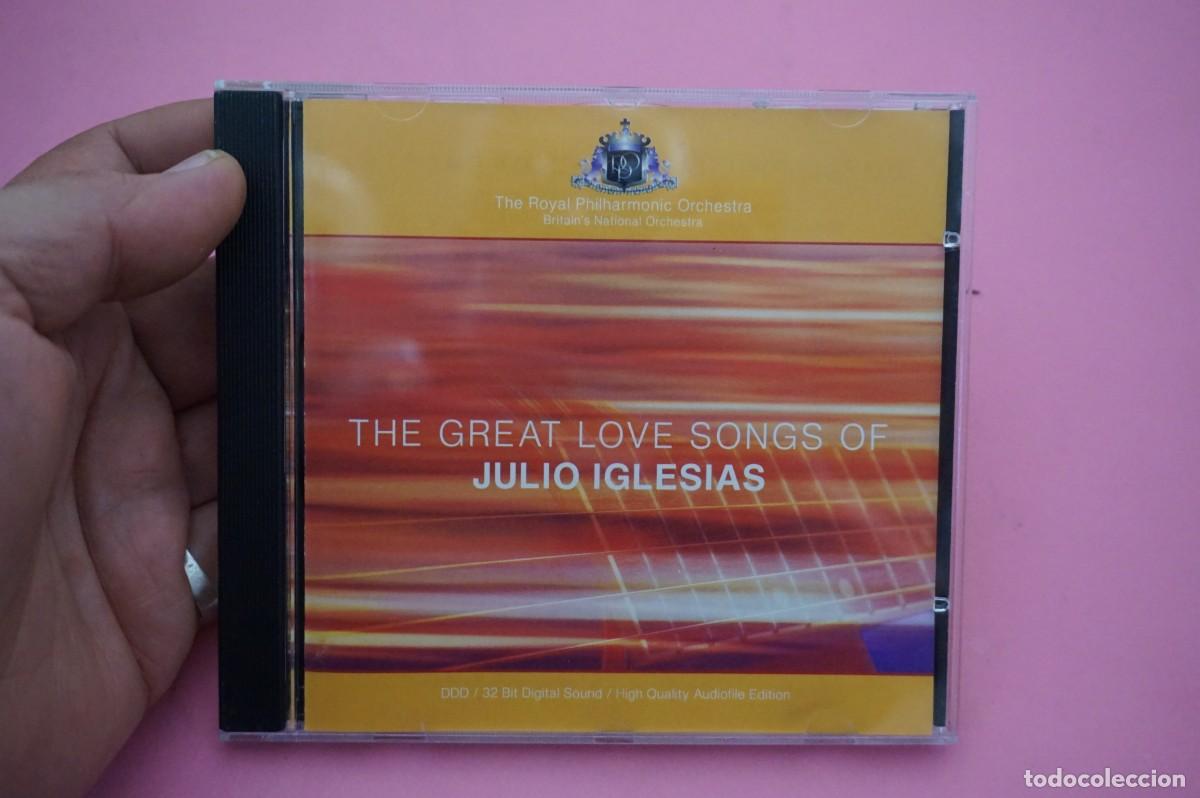 Music CDs: CD - THE GREAT LOVE SONGS OF JULIO IGLESIAS - DISCO COMO NUEVO