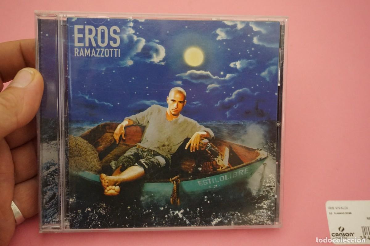 CDs de m&uacute;sica: CD - EROS RAMAZZOTTI - ESTILO LIBRE - DISCO COMO NUEVO - Foto 1