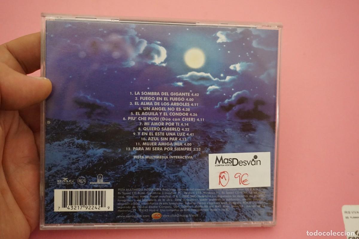 CDs de m&uacute;sica: CD - EROS RAMAZZOTTI - ESTILO LIBRE - DISCO COMO NUEVO - Foto 3