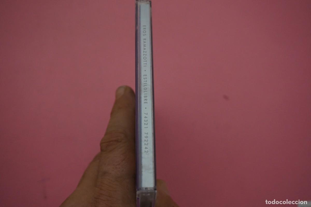 CDs de m&uacute;sica: CD - EROS RAMAZZOTTI - ESTILO LIBRE - DISCO COMO NUEVO - Foto 4