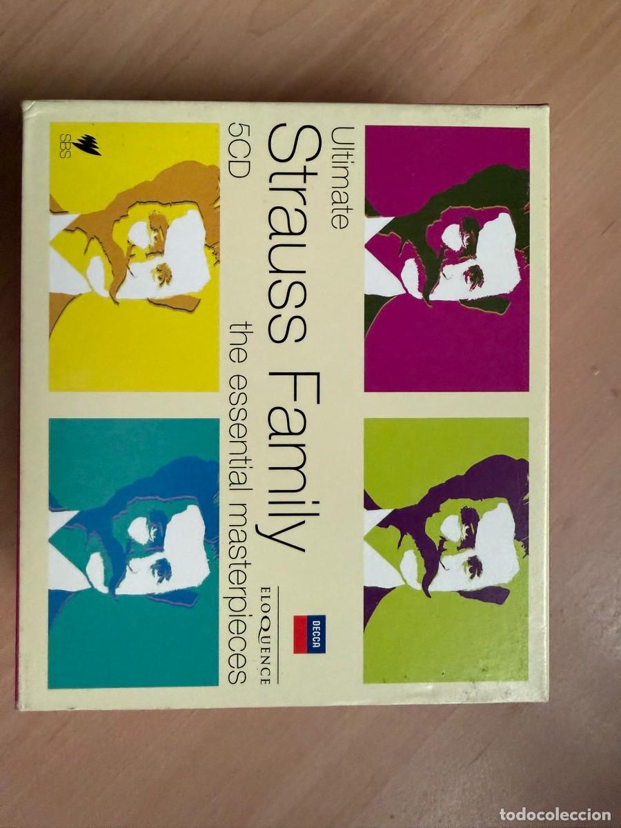 CDs de m&uacute;sica: ULTIMATAE STRAUSS FAMILY THE ESSENTIAL MASTER PIECES