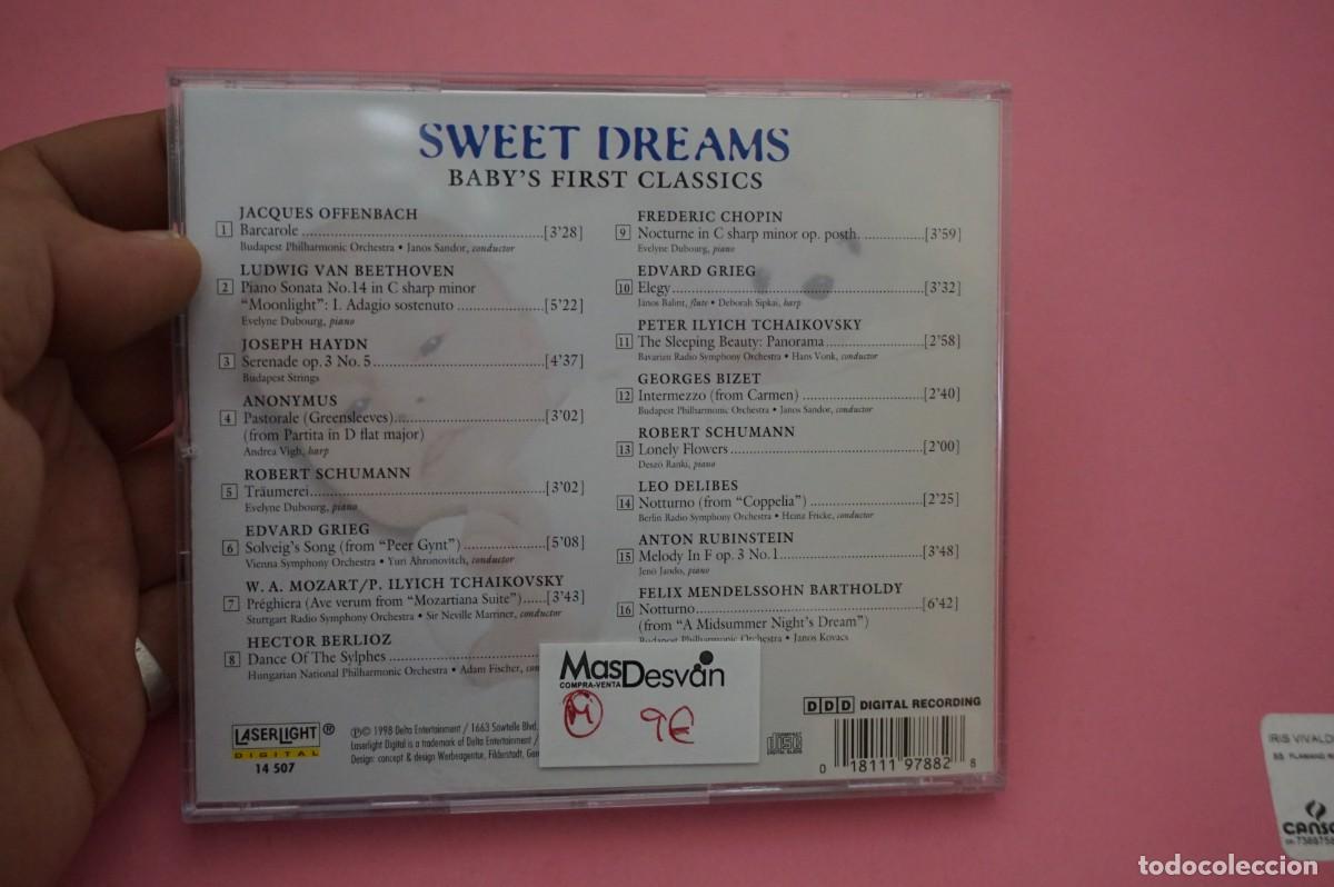 CDs de m&uacute;sica: CD - SWEET DREAMS - BABYS FIRST CLASSICS - DISCO COMO NUEVO - Foto 3
