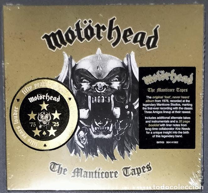 CD de M&uacute;sica: Motorhead - The Manticore Tapes - CD BMG 2025. Nuevo, precintado.