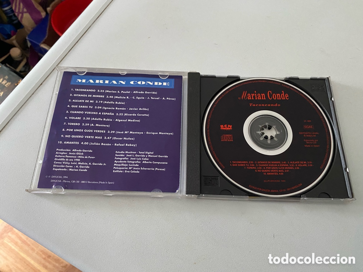 CDs de m&uacute;sica: Marian Conde Taconeando Cd - Foto 2