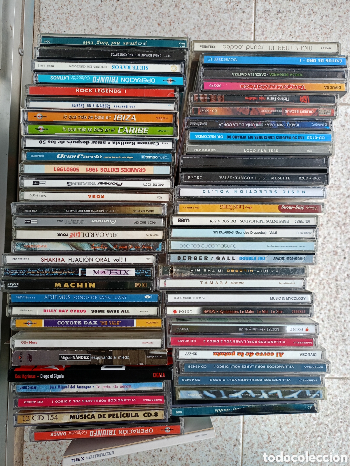 CDs de Musique: Grand&iacute;simo lote de 59 CDs blues pop cl&aacute;sica dance