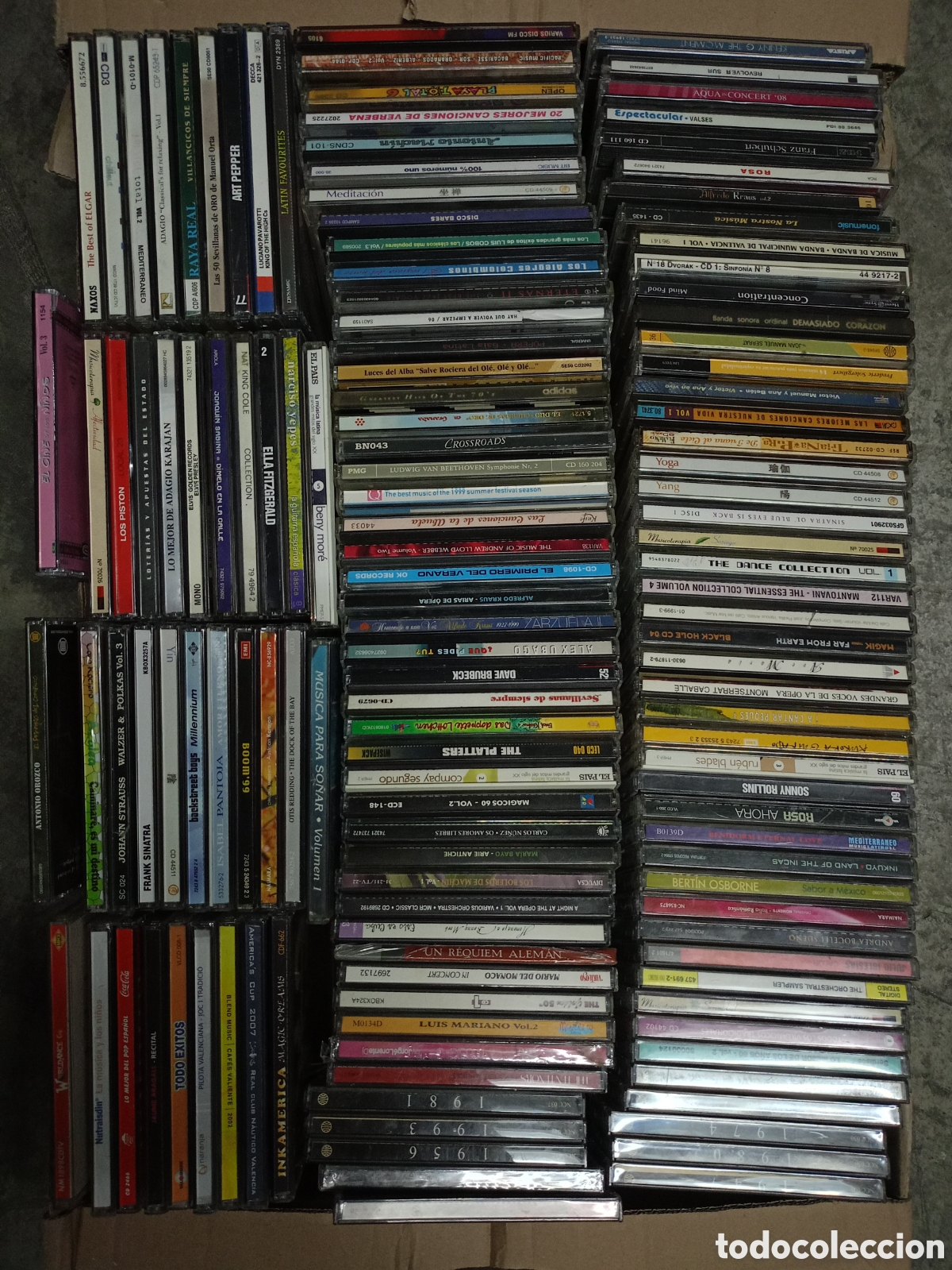 CDs de Musique: Super mega lote 134 CDs m&uacute;sica blues soul pop espa&ntilde;ola cl&aacute;sica