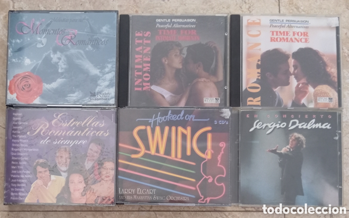 CDs de Musique: LOTE CD MOMENTOS ROMANTICOS Y HOOKED ON SWING