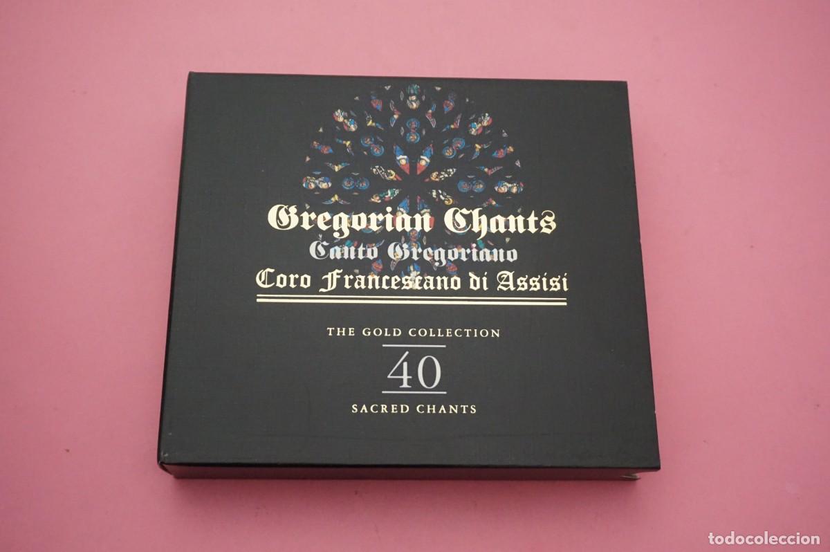 Musik-CDs: CD - GREGORIAN CHANTS - CANTO GREGORIANO - CORO FRANCESCANO DI ASSISI - DISCOS COMO NUEVOS