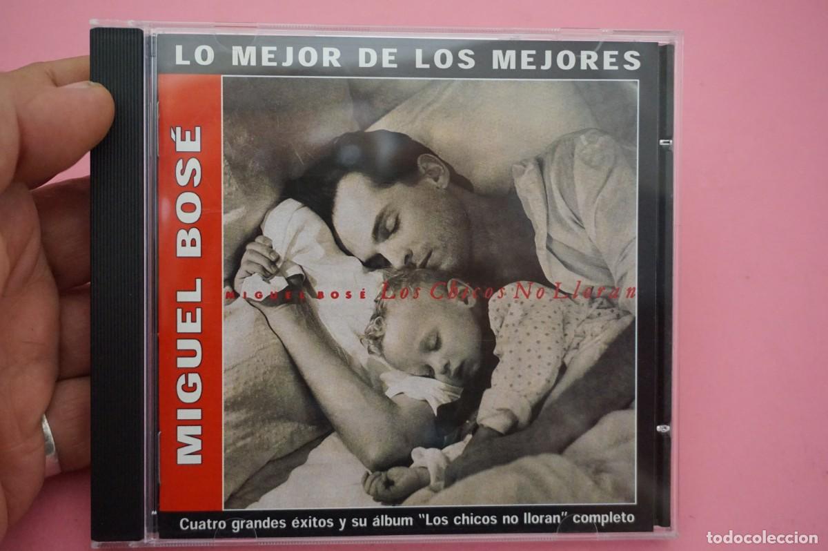 Musik-CDs: CD - MIGUEL BOSE - LO MEJOR DE LOS MEJORES - LOS CHICOS NO LLORAN - DISCO COMO NUEVO