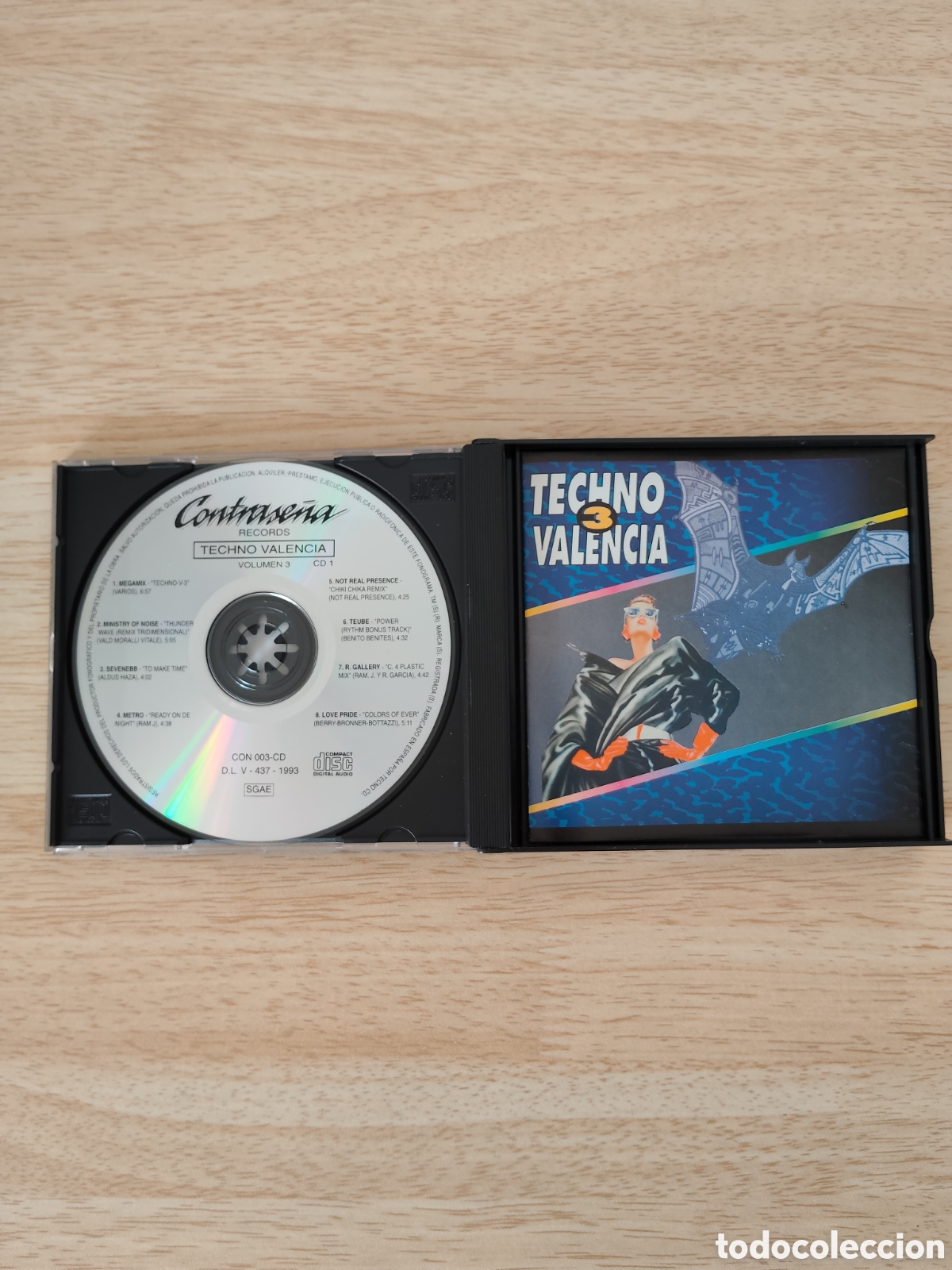 CDs de m&uacute;sica: CD Techno Valencia Vol. 3 Makina 90s - Foto 2