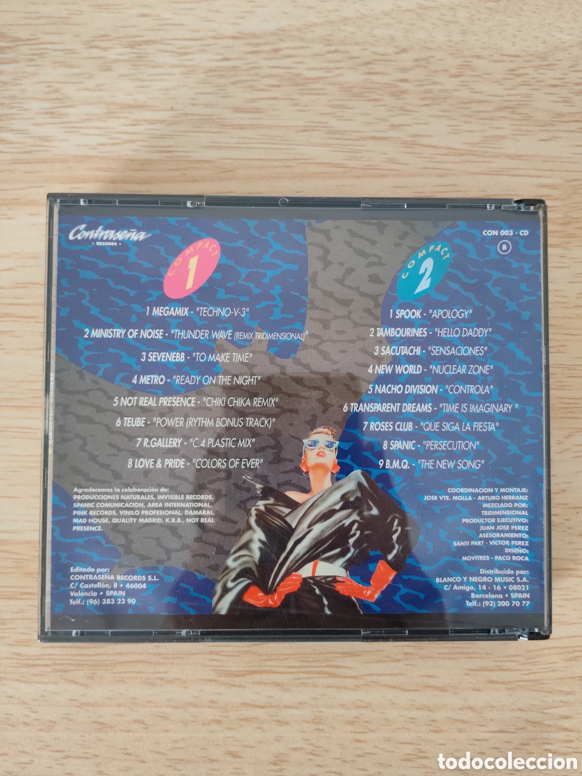 CDs de m&uacute;sica: CD Techno Valencia Vol. 3 Makina 90s - Foto 4